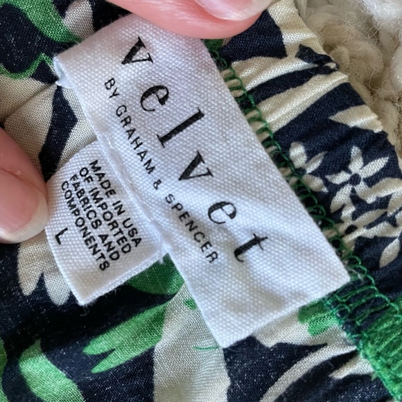 Anthropologie Jumpsuit Velvet by Graham & Spencer size Large - Picture 2 of 4